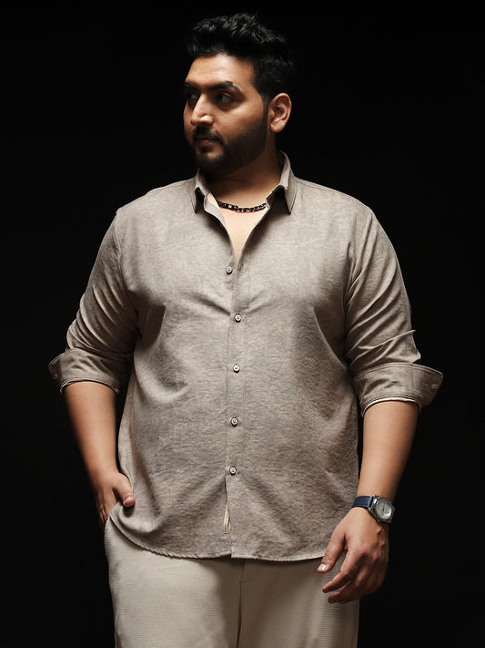 Grazed-Fade Imprint Shirt