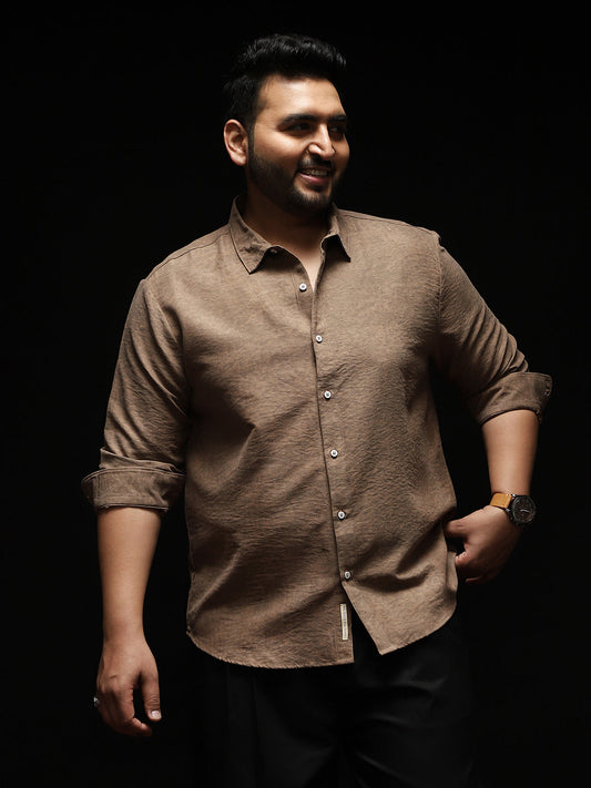 Grazed-Fade Imprint Shirt