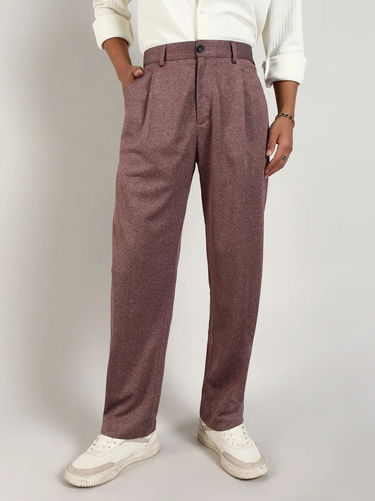 Tailored Heathered Trousers