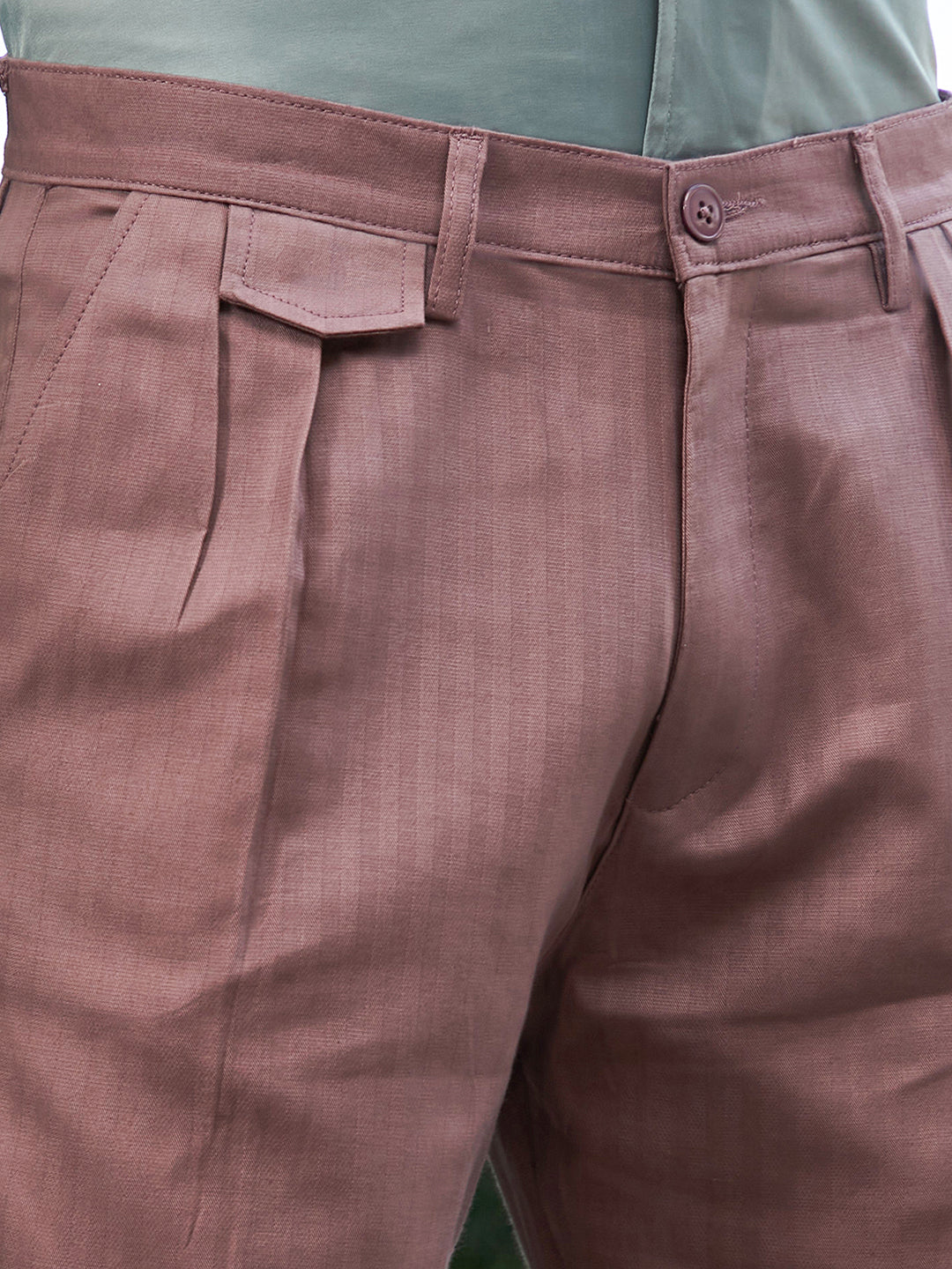 Lightweight - Striped Tailored Trousers