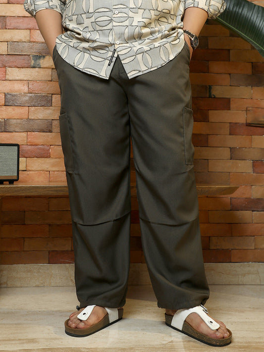 Twill-Utility Parachute Trousers