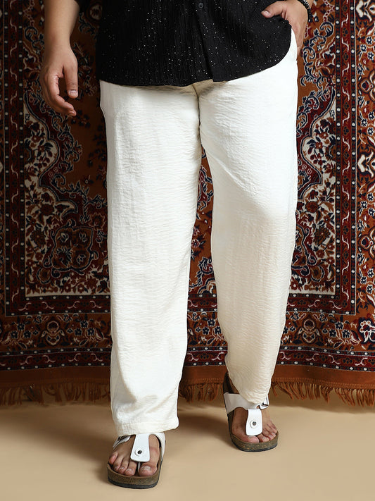 Crinkle Cigarette Trousers