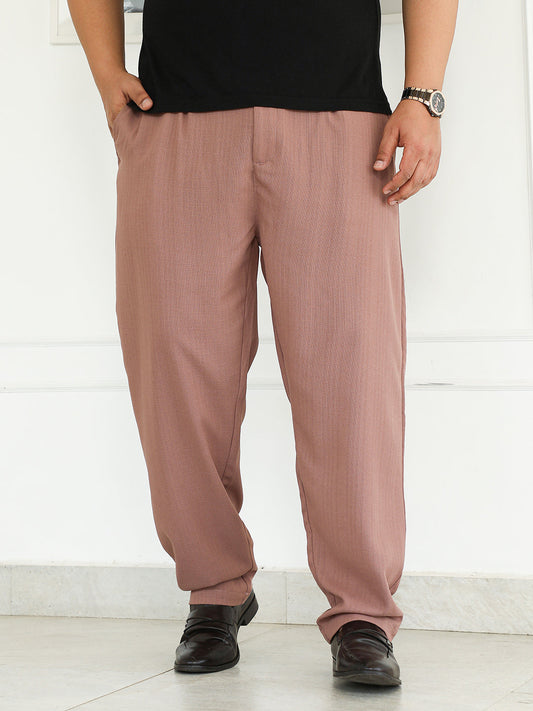 Linen-Blend Cigrette Trousers