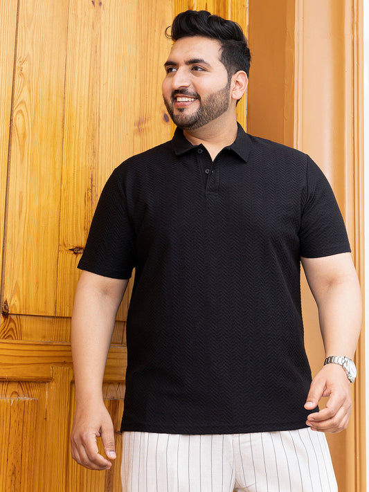Chevron Polo T-Shirt