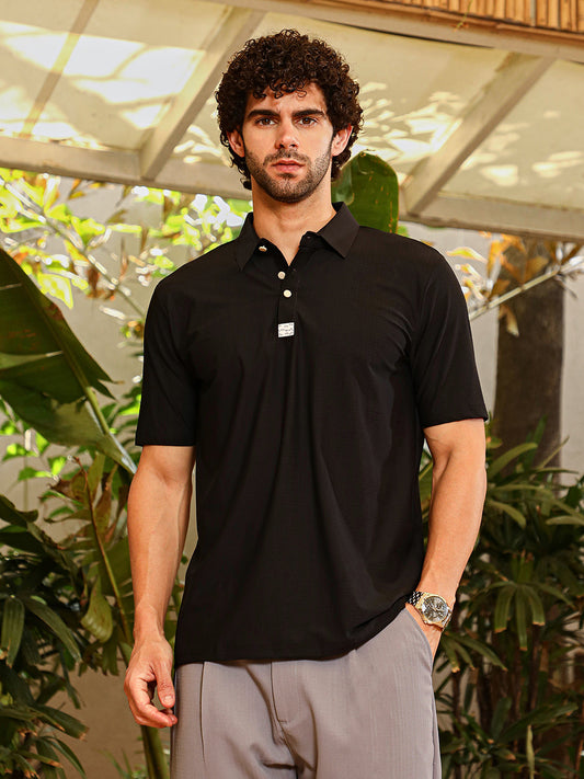 Seamless Cuboid Polo T-Shirt