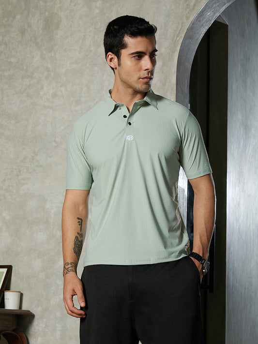 Seamless Cuboid Polo T-Shirt