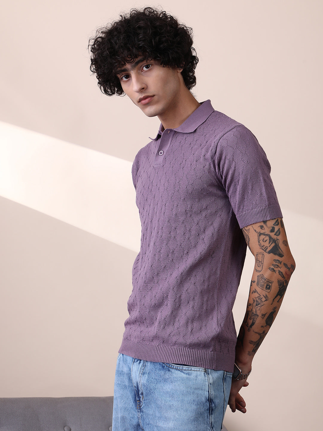 Sonic-Tactile Polo T-Shirt