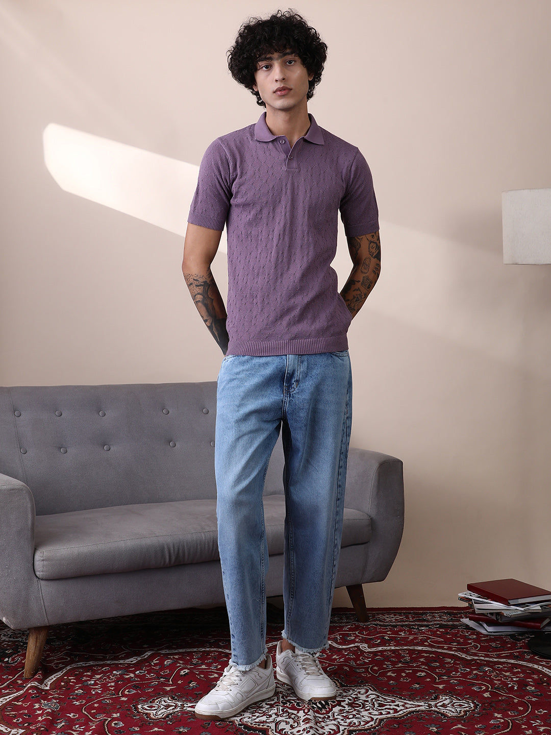 Sonic-Tactile Polo T-Shirt
