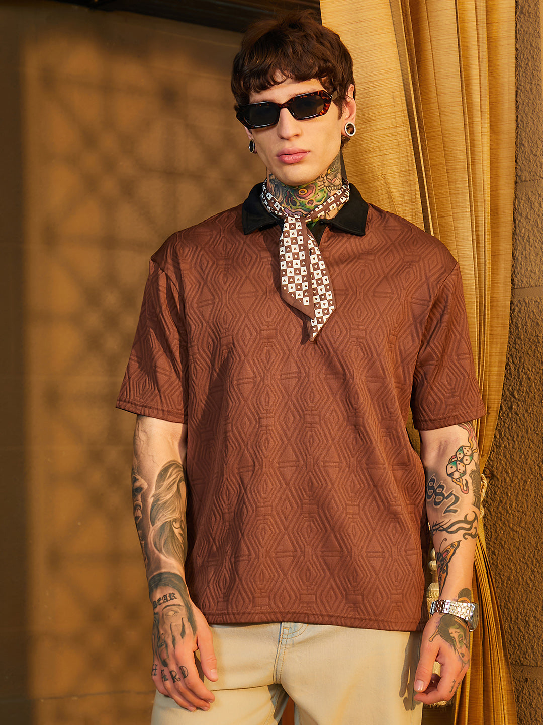 Triad Contrast Polo T-Shirt