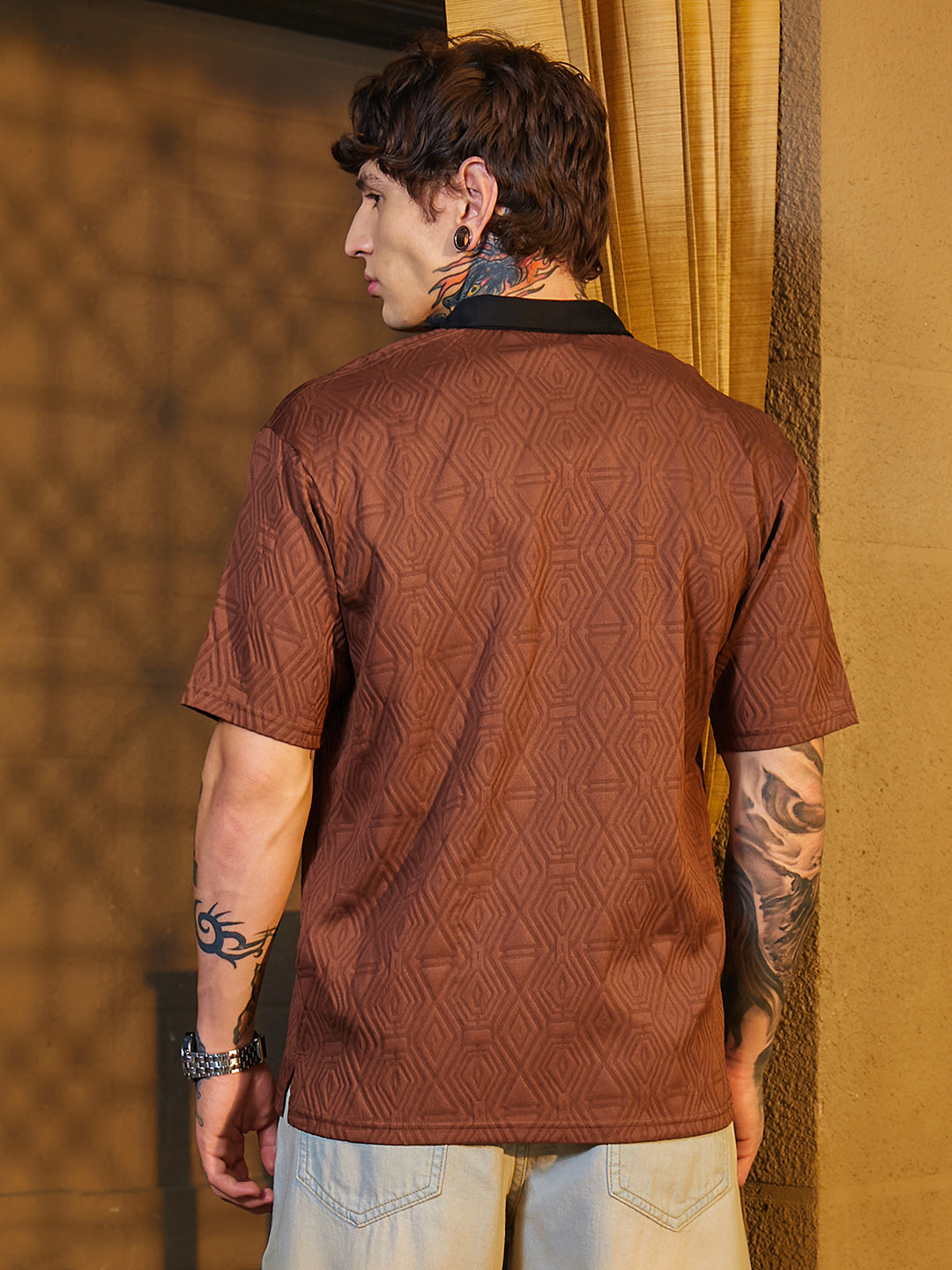 Triad Contrast Polo T-Shirt