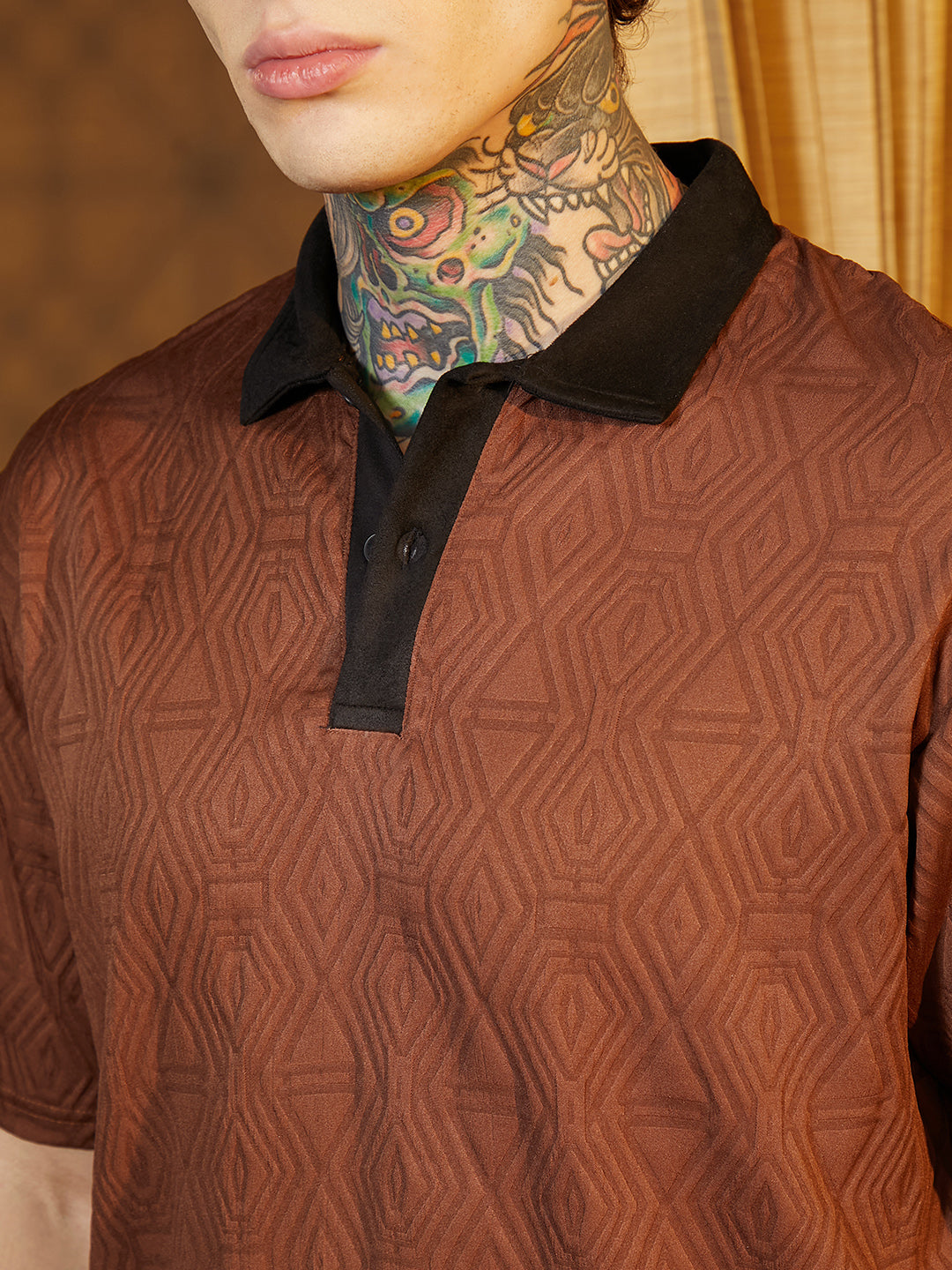Triad Contrast Polo T-Shirt