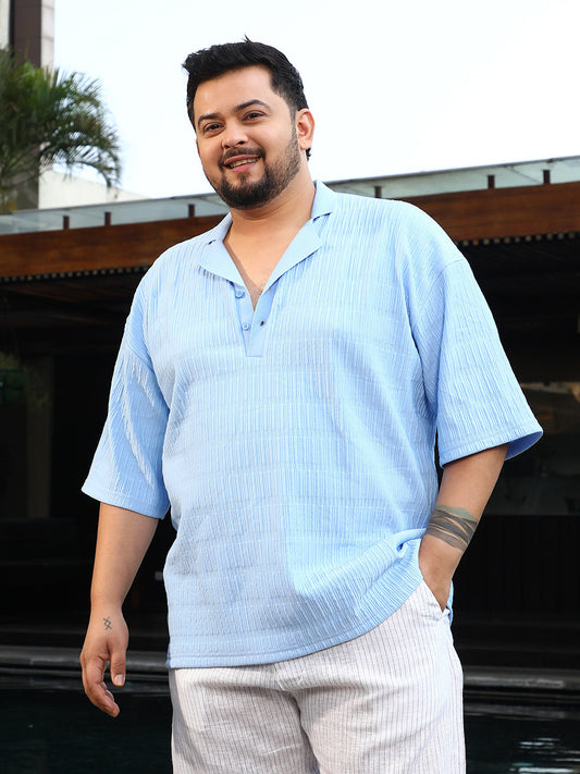 Bubble Cuban Polo T-Shirt