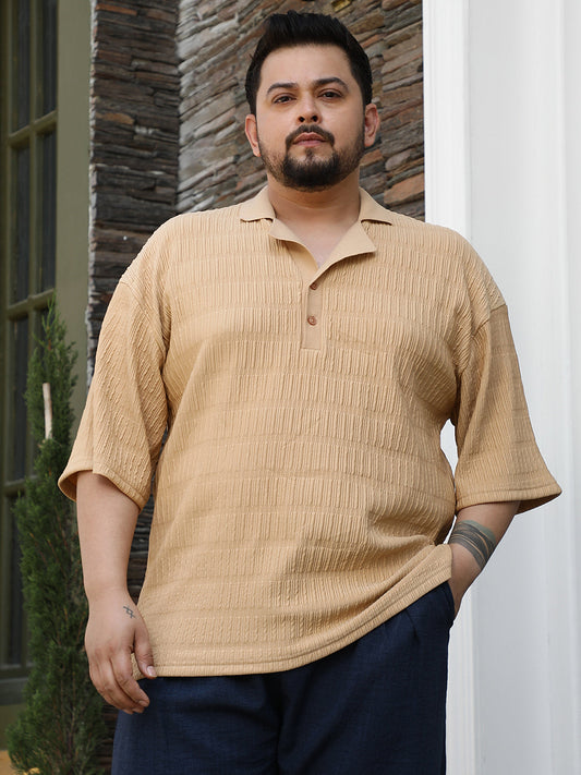 Bubble Cuban Polo T-Shirt