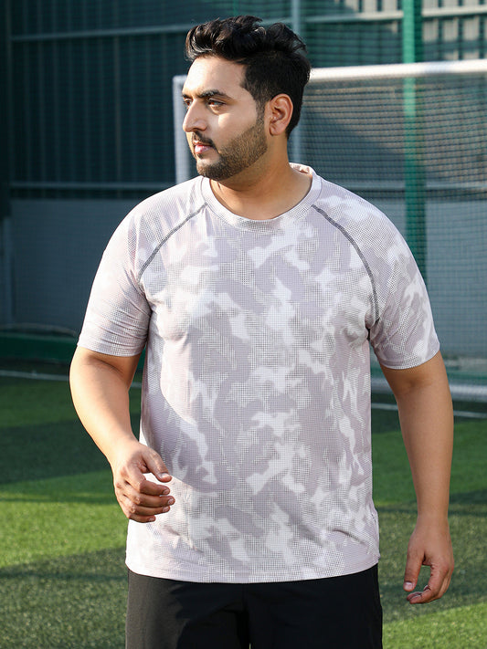 Abstract Topography Activewear T-Shirt