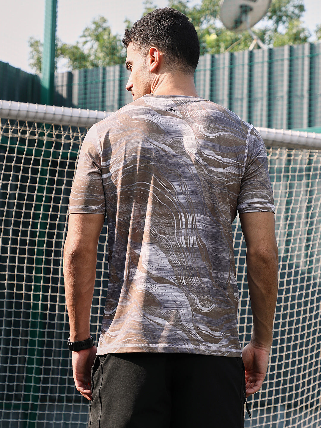 Lined-Dye Activewear T-Shirt