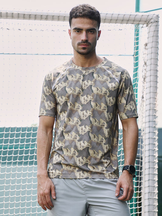 Flow-Lined Activewear T-Shirt