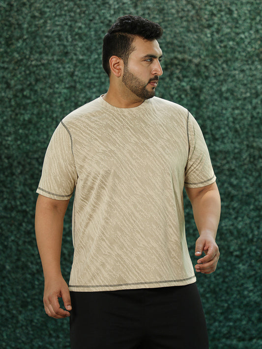 Plash-Imprint Activewear T-Shirt