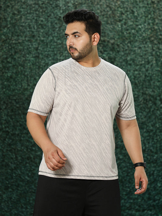 Plash-Imprint Activewear T-Shirt