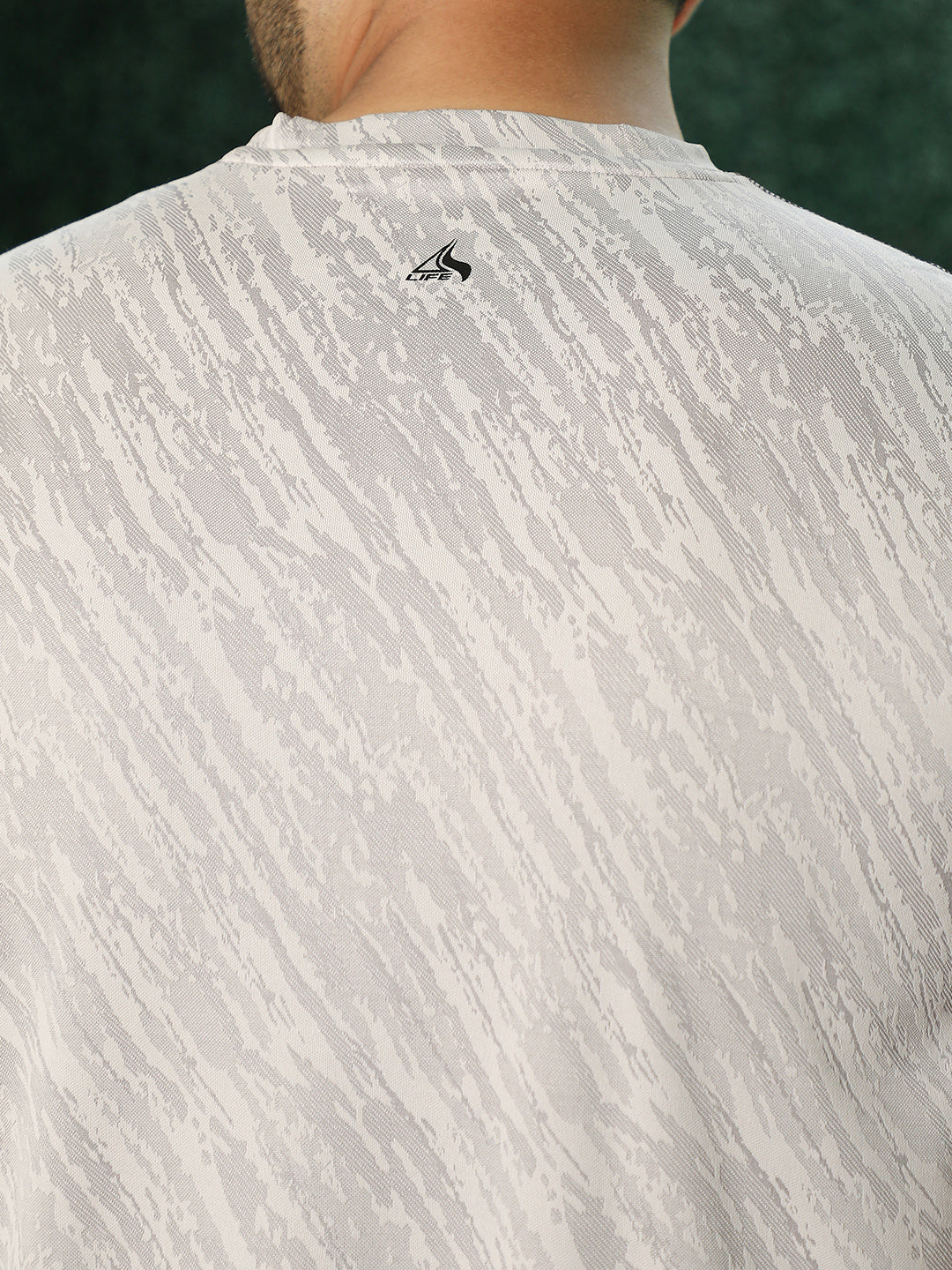 Plash-Imprint Activewear T-Shirt