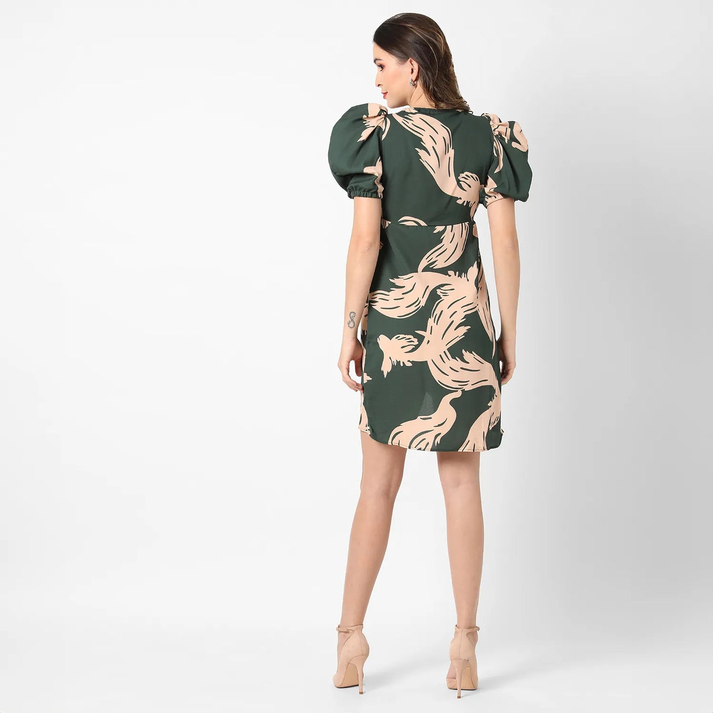 Feather Mini Dress