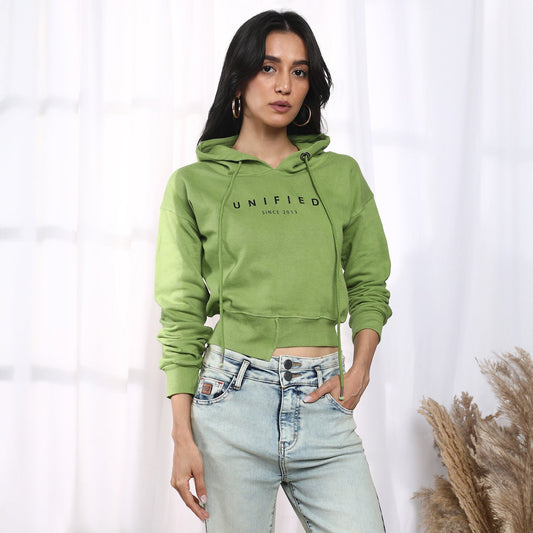 Unified Cropped Sweatshirt