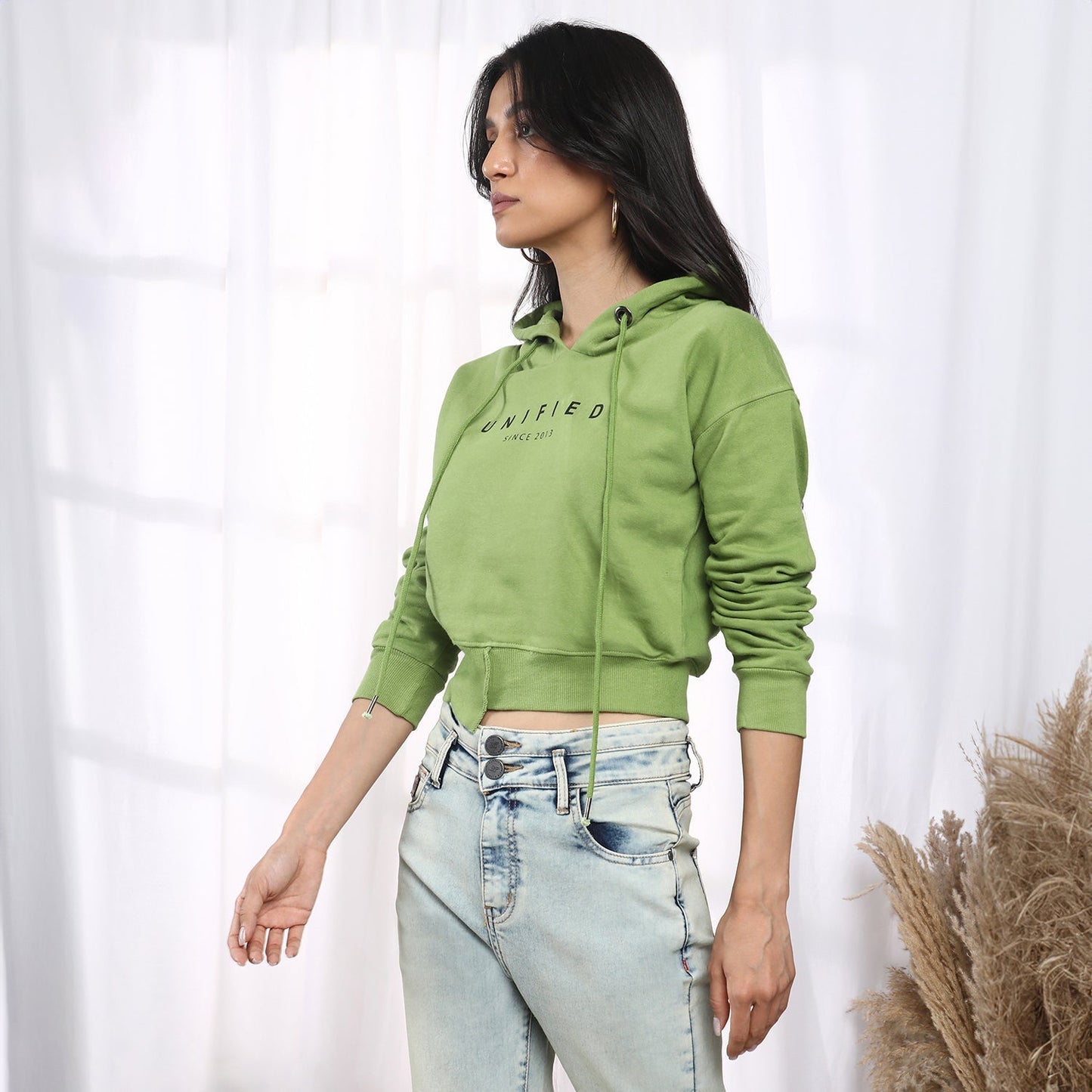 Unified Cropped Sweatshirt