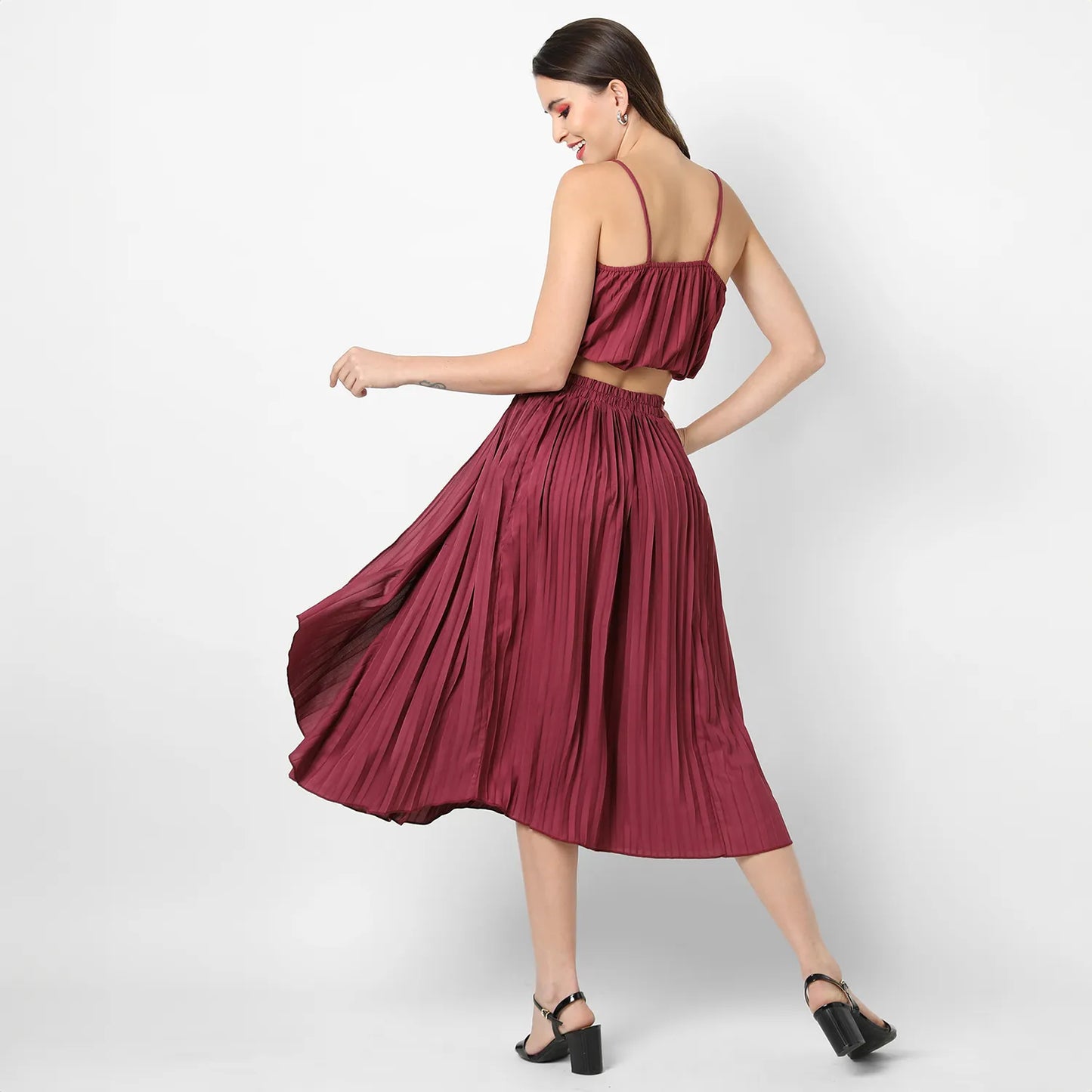 Pleated Co-Ord Set