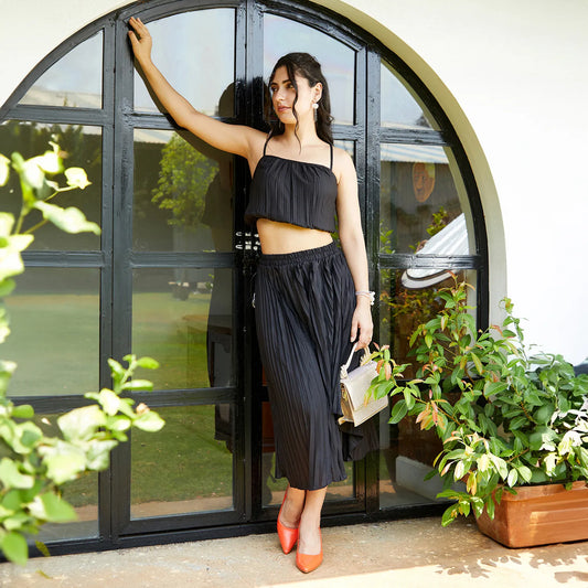 Pleated Co-Ord Set