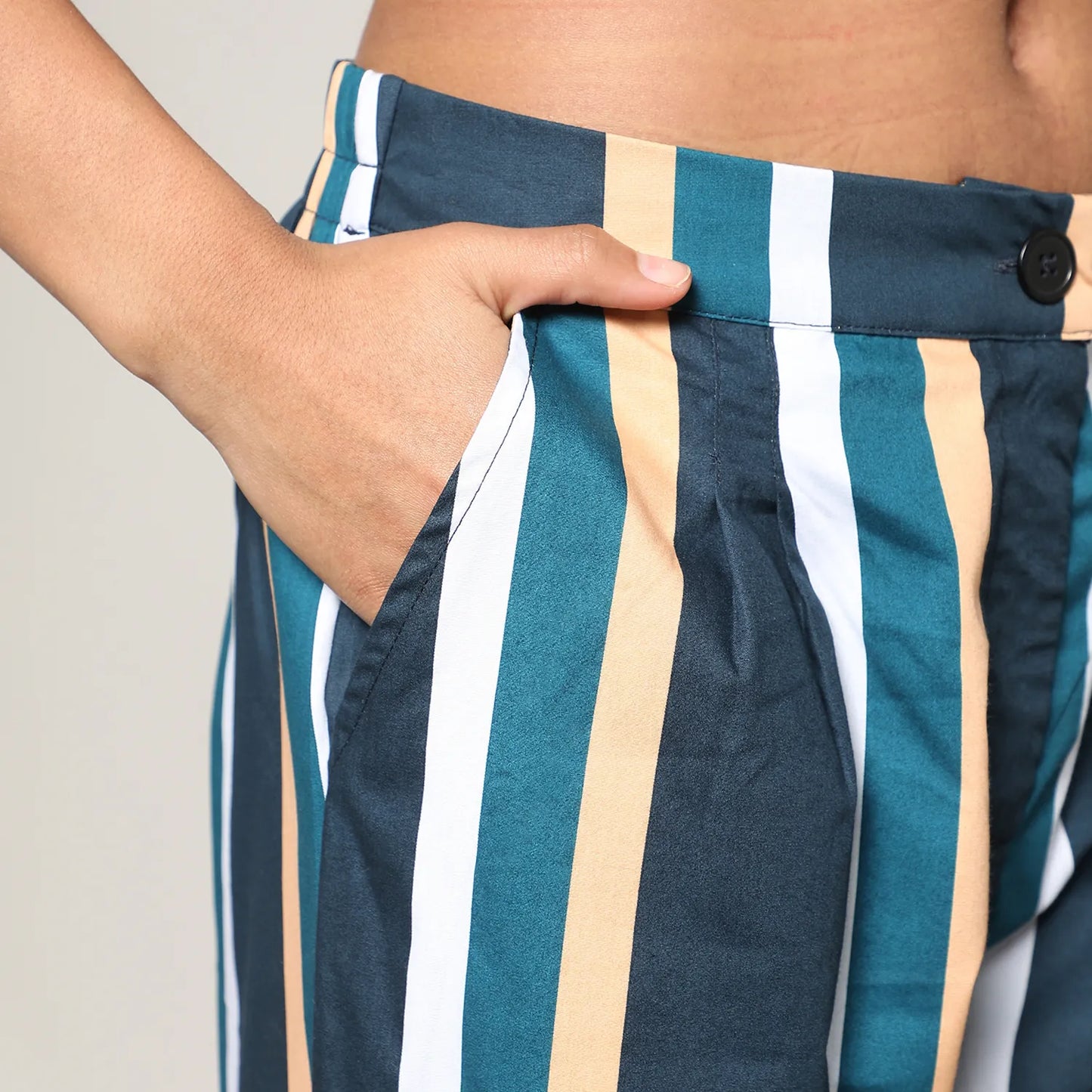 Striped Vest Co-Ord Set