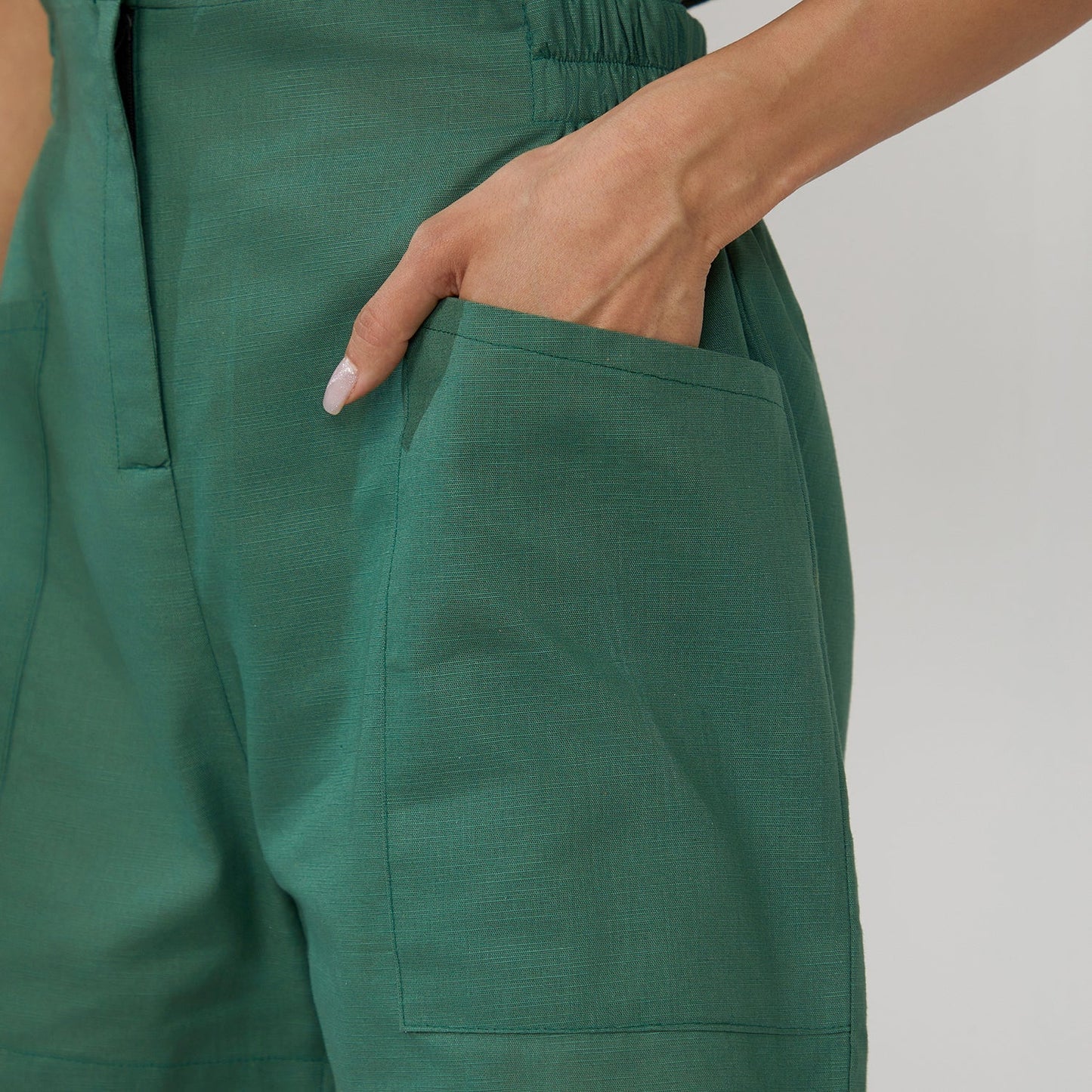 Solid Utility Playsuit