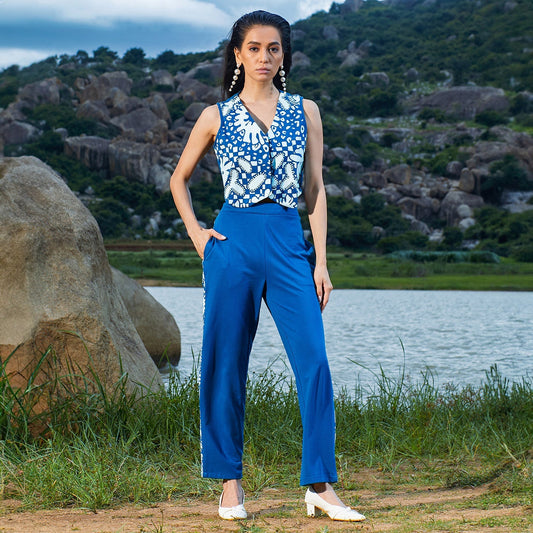 Flora Vest Co-Ord Set