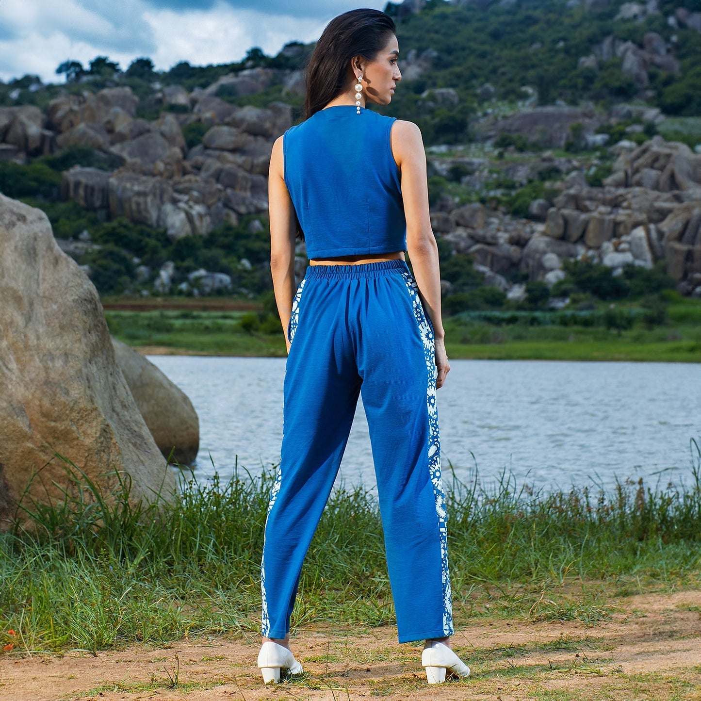Flora Vest Co-Ord Set