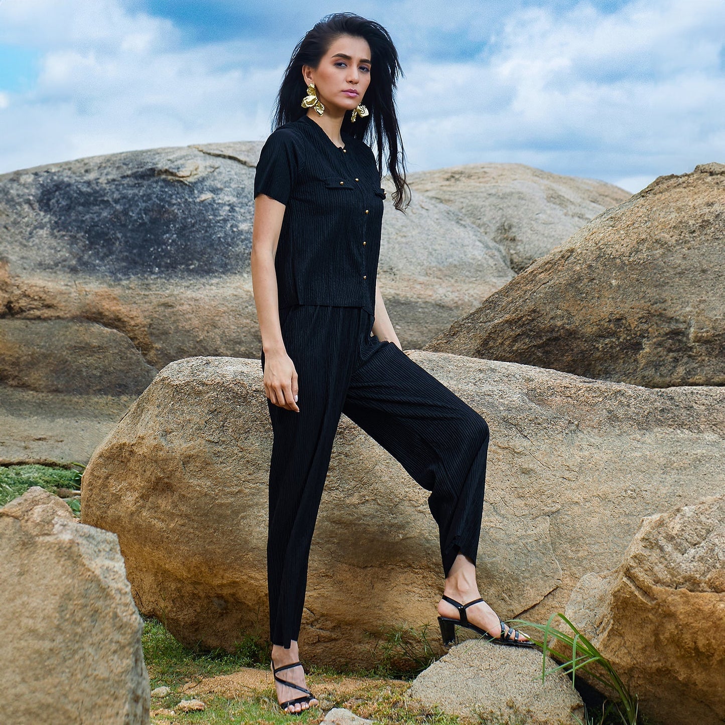 Creased Co-Ord Set