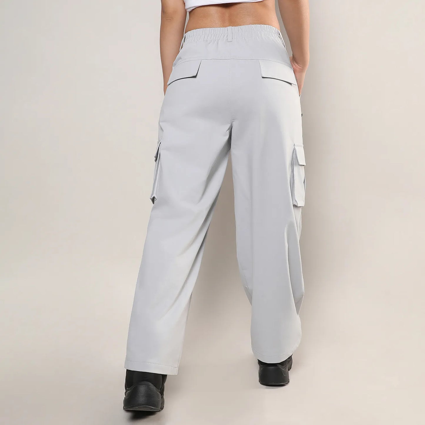 Straight Fit Cargo Trousers