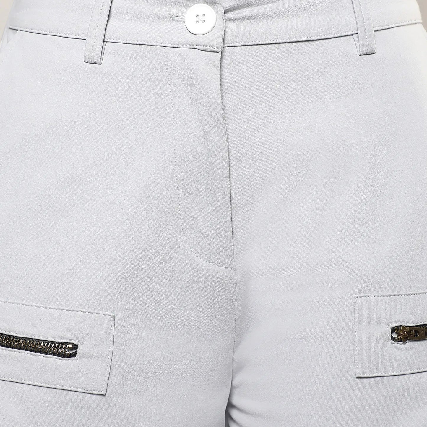 Straight Fit Cargo Trousers