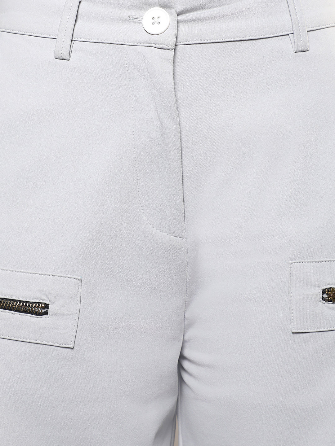 Straight Fit Cargo Trousers