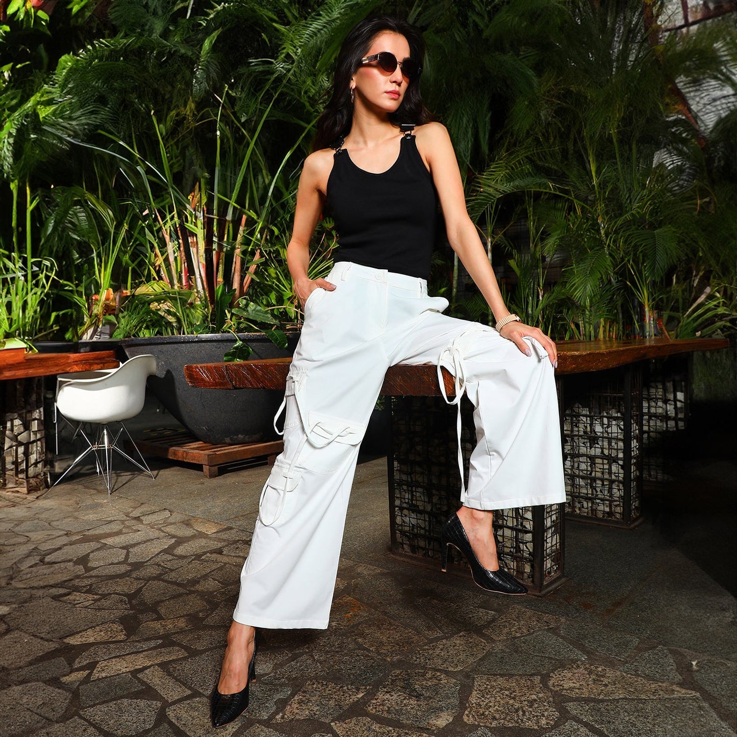 Solid Cargo Trousers