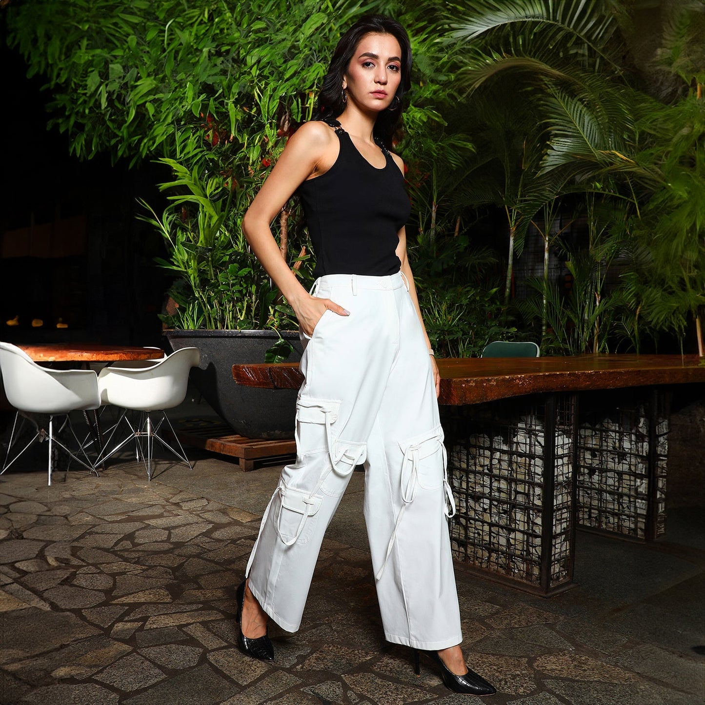 Solid Cargo Trousers