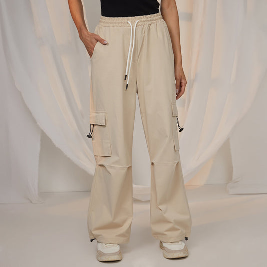 Solid Cargo Parachute Trousers