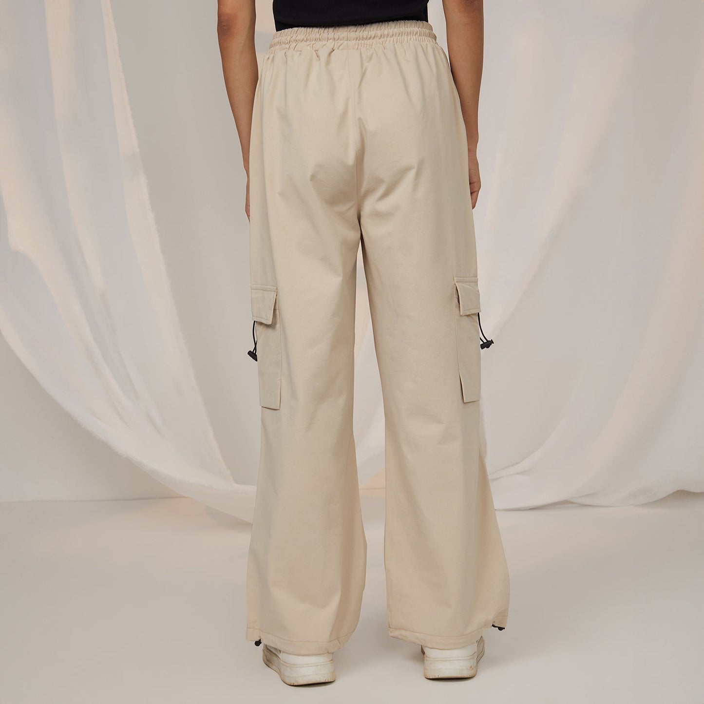 Solid Cargo Parachute Trousers