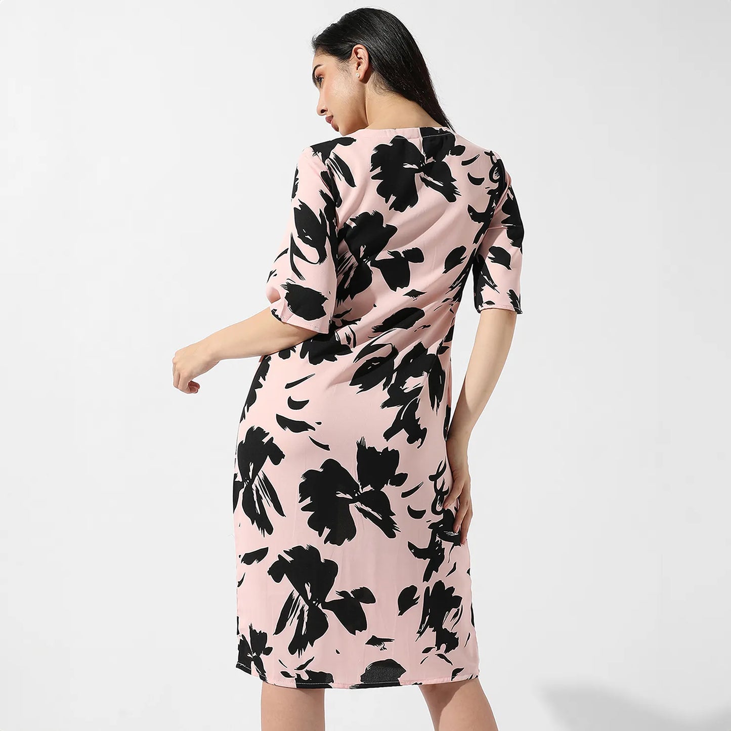 Abstract Flora Dress
