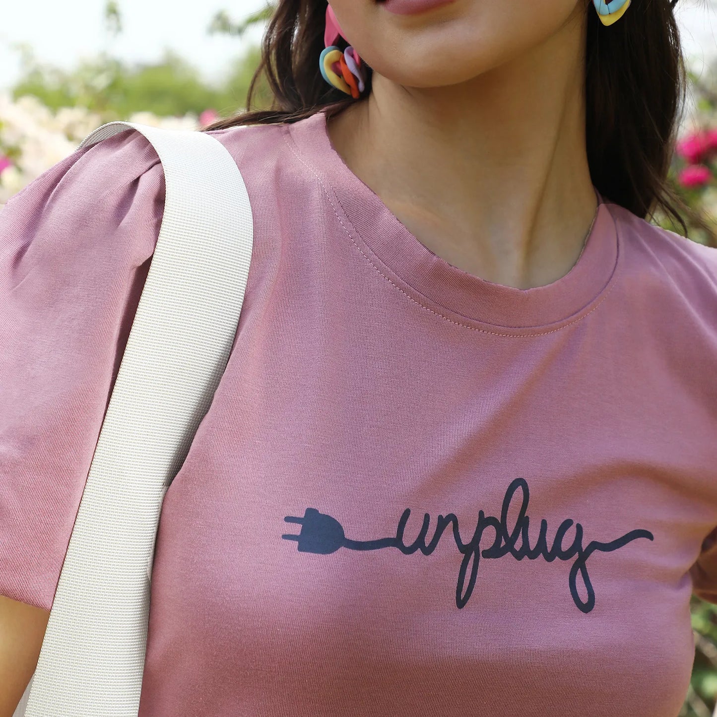 Unplug T-Shirt Dress