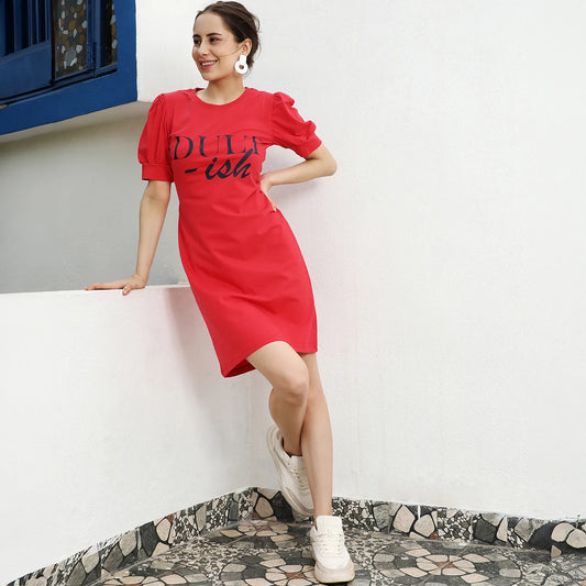 Adult-ish T-Shirt Dress
