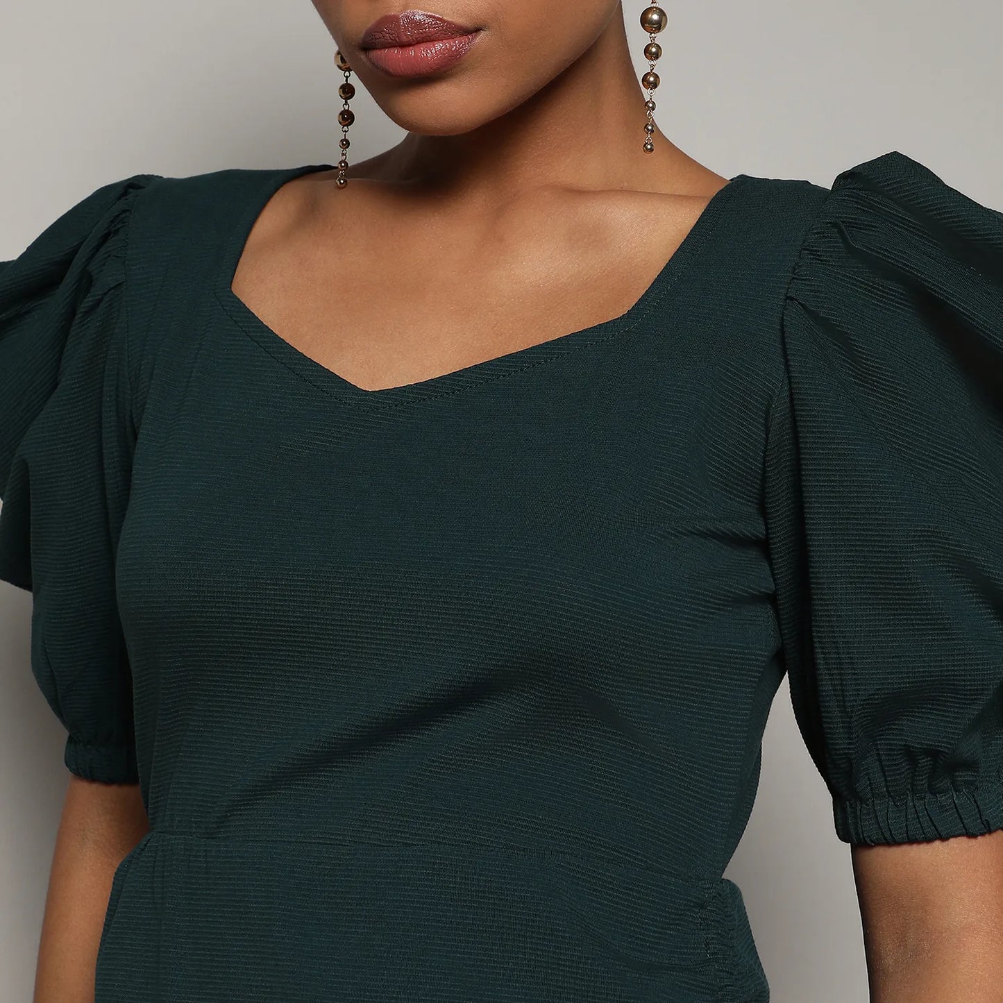 Ruched Mini Dress