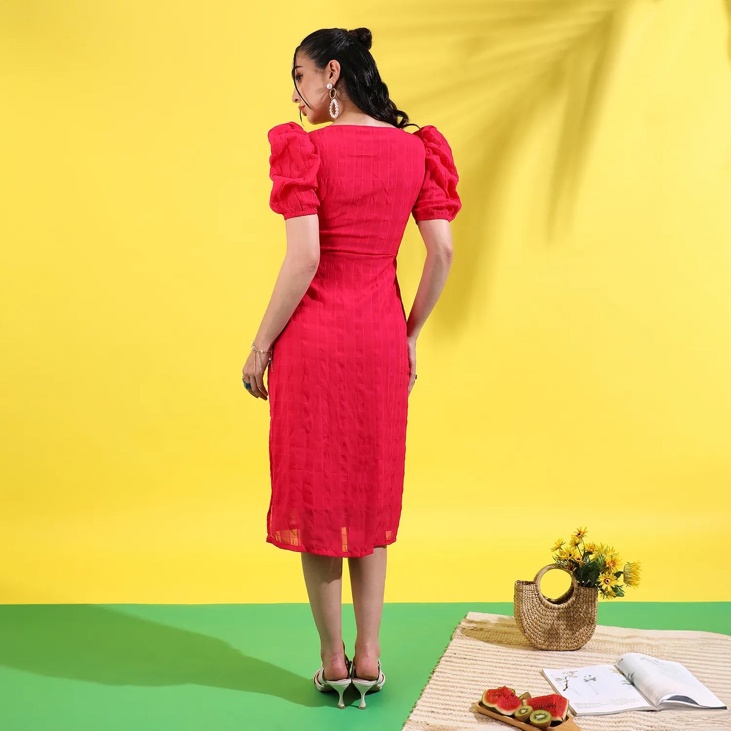 Cutout Midi Dress
