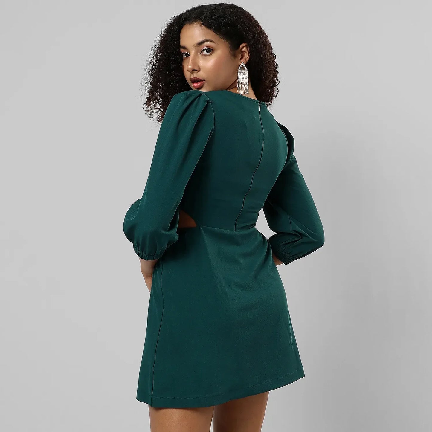 Cut-Out Mini Dress