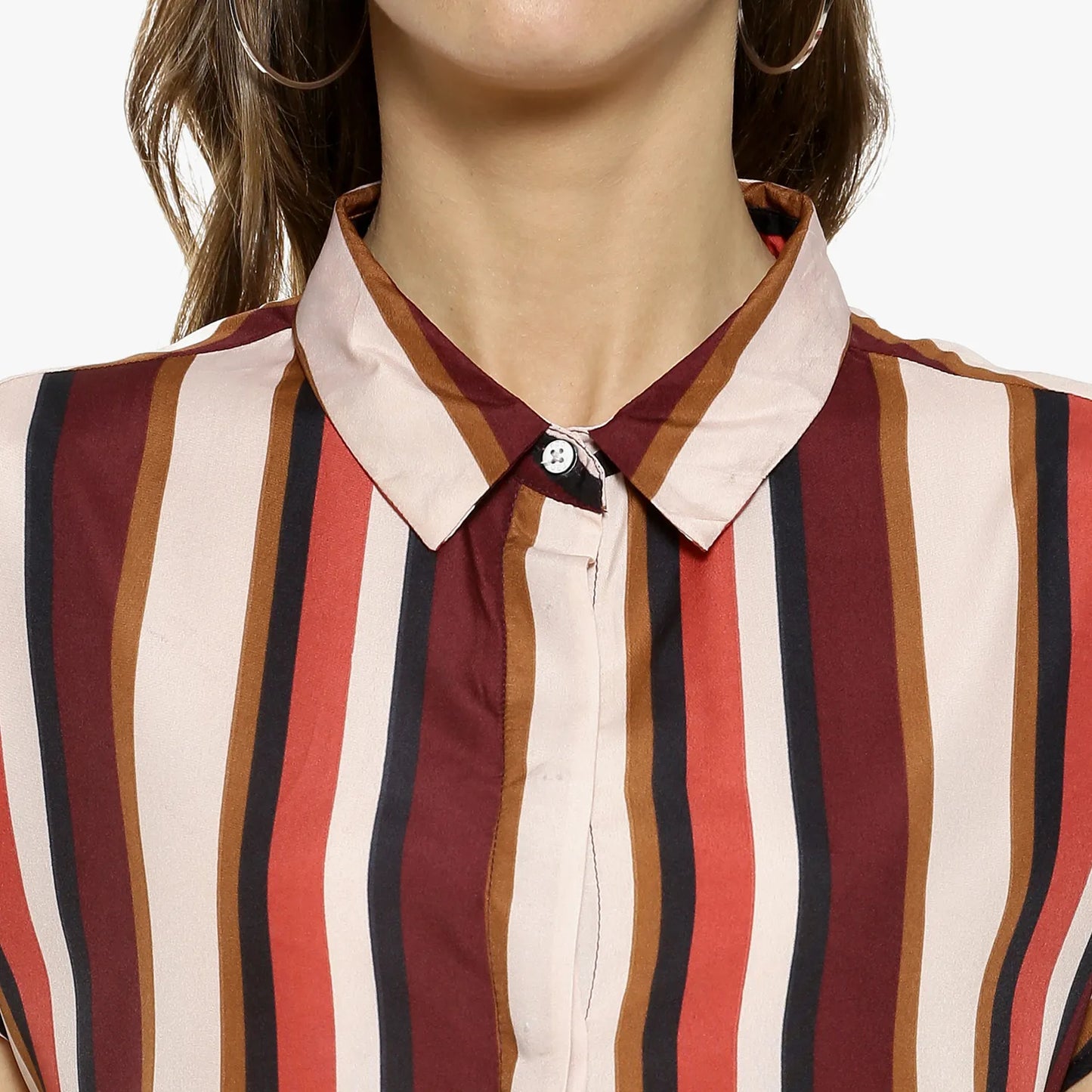 Barcode Striped Shirt