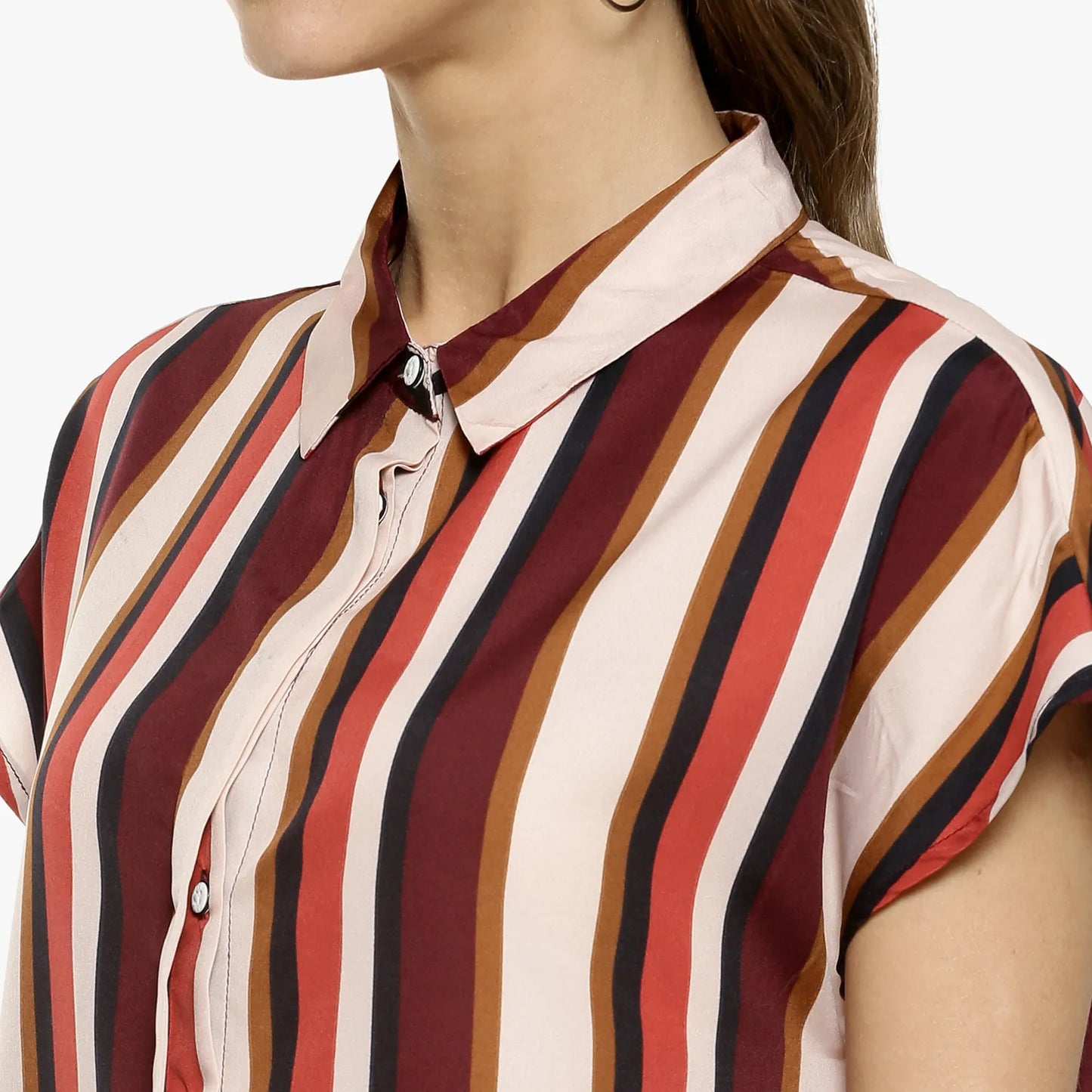 Barcode Striped Shirt