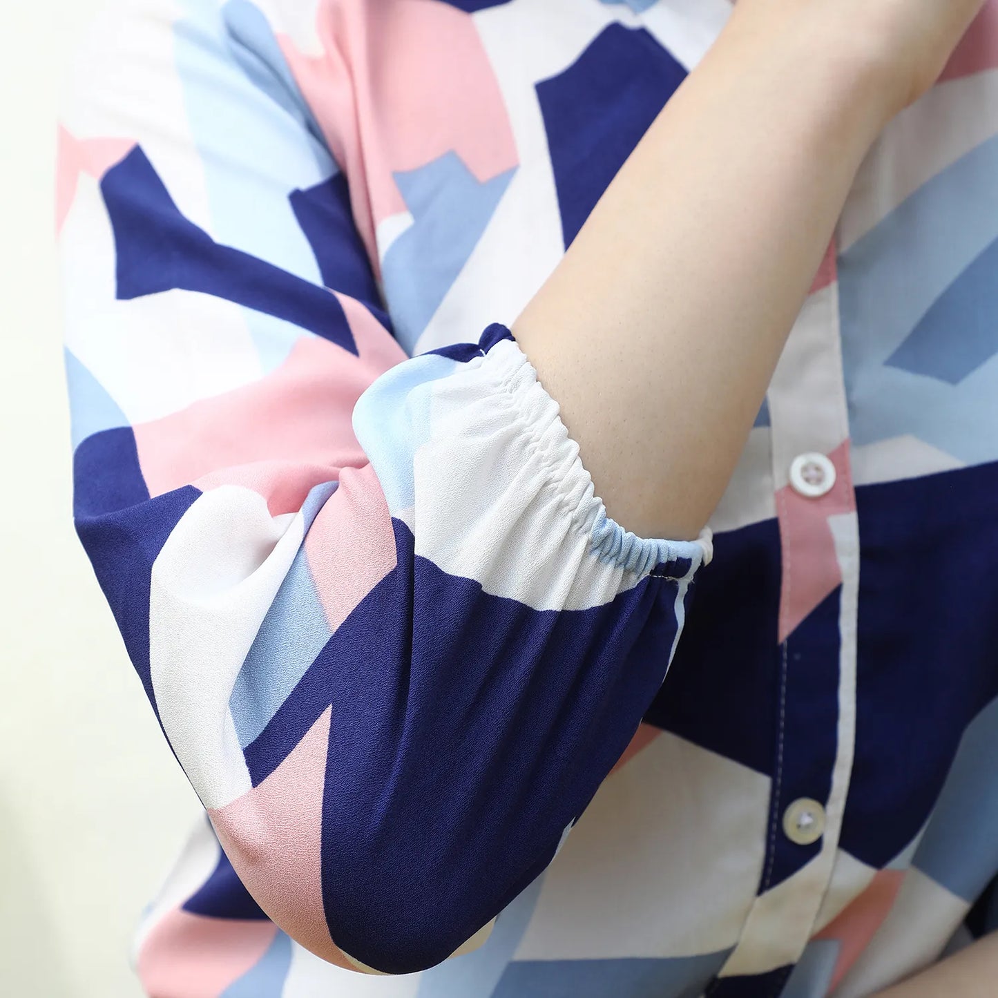 Geometric Block Shirt