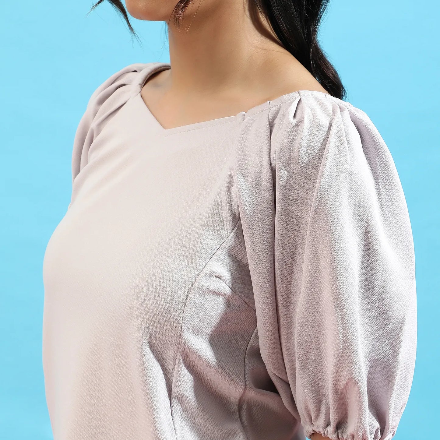 Puff-Sleeved Top